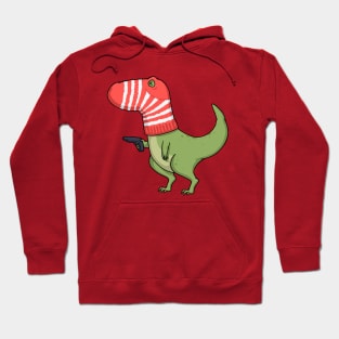 Dangerous Dinosaur Funny Dinosaur Design Hoodie